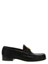 Valentino Garavani Vlogo Signature Loafer With Gold-tone Logo Detail In Black