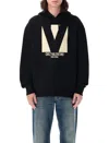 Valentino Chez Hooded Sweatshirt In Black