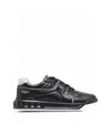 Valentino One Stud Low-top Sneakers In Black