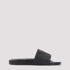 Valentino Garavani Black Sandals With Vlogo Detail On The Front In Tech Fabric Man