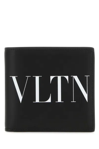 Valentino Garavani Black Logo Wallet