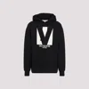 Valentino Chez Hooded Sweatshirt In Black
