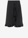 Valentino Women Black Midi Skirt, 28 Luxury Skirts For Women Darveys In Black