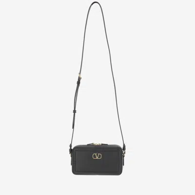 Valentino Garavani Black Mini Alltime Shoulder Bag