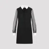 Valentino Mini Smoking Dress In Black