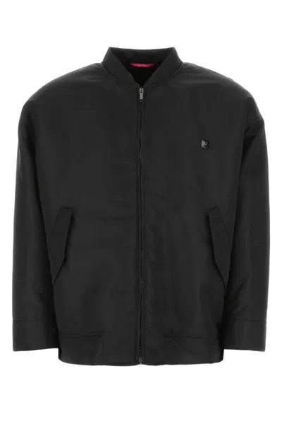 VALENTINO BLACK NYLON JACKET