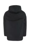 Valentino Embellished Hooded Sweatshirt With Drawstring And Pouch Pocket In 0no