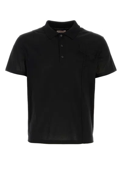 Valentino Polo Shirt In Black