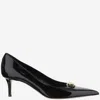 Valentino Garavani Woman Pumps Black Size 8 Leather In Black