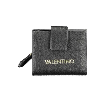 Valentino Garavani Brixton Small Foldover Nero Wallet In Bke