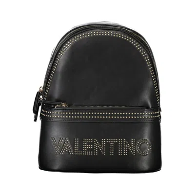 Valentino Garavani Black Polyethylene Women Backpack