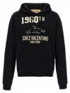 Valentino Cotton Fabric Sweatshirt With Comfortable Fit In Black