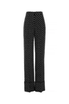 Valentino Printed Supergran Pant In Black