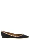 Valentino Rockstud Patent Leather Ballet Flats