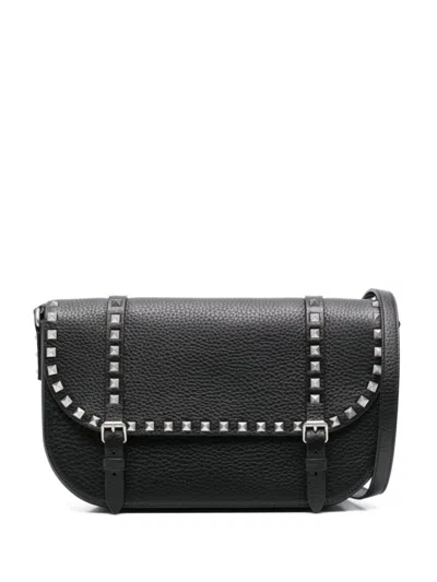Valentino Garavani Black Rockstud Crossbody Bag