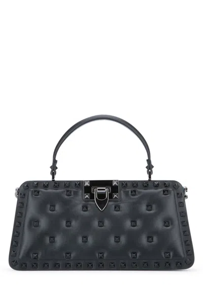 Valentino Garavani Black Rockstud Crossbody Bag