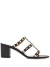Valentino Saint Laurent White Leather Sl/61 Sneakers In Black