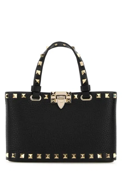Valentino Garavani Black Rockstud Mini Bag