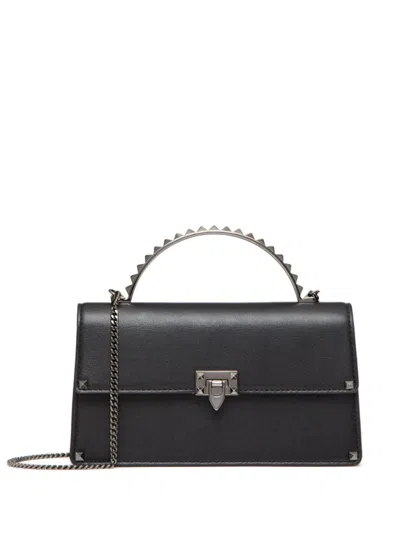 Valentino Garavani Black Rockstud Mini Handbag