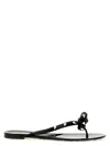 Valentino Rockstud Sandal In Black