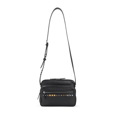 Valentino Garavani Black Rockstud Small Crossbody Bag