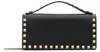 Valentino Black Rockstud Wallet Bag In Black