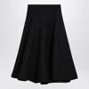 Valentino Crepe Couture Wool-blend Midi Skirt
