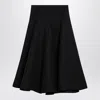 Valentino Crepe Couture Wool-blend Midi Skirt