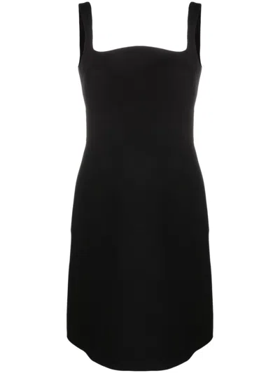 VALENTINO BLACK SLEEVELESS MINI DRESS