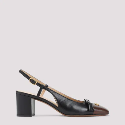 VALENTINO GARAVANI BLACK SLINGBACK PUMPS
