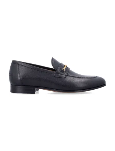 VALENTINO GARAVANI BLACK SLIP ON LOAFERS