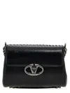 Valentino Black Small Shoulder Bag In Black