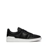 Valentino Black Upvillage Low Top Nappa Leather Sneakers