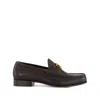 Valentino Garavani Vlogo Signature Loafer With Gold-tone Logo Detail In Black