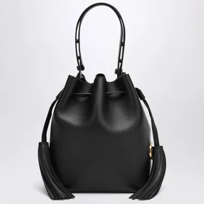 VALENTINO GARAVANI BLACK SO SEAU BUCKET BAG
