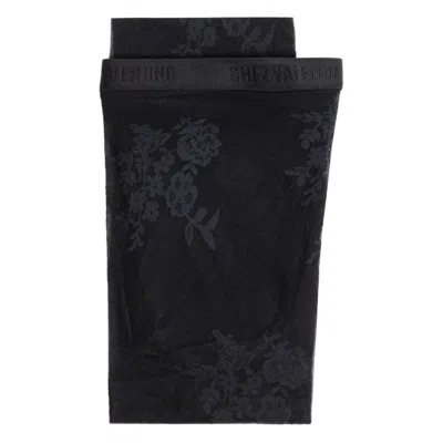 VALENTINO BLACK SOCKS
