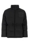 Valentino Toile Iconographe Padded Down Jacket In Black