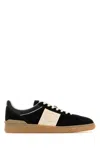 Valentino Black/ivory Upvillage Sneakers In Black