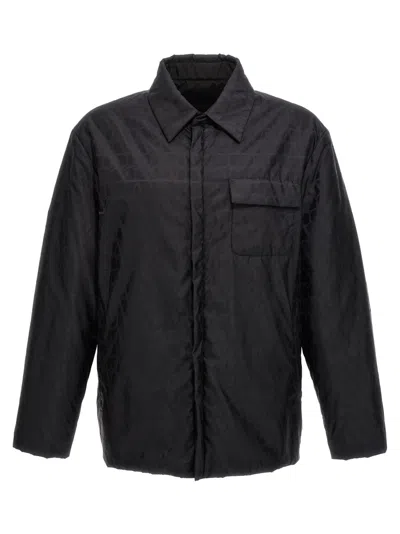 VALENTINO BLACK TOILE ICONOGRAPHE JACKET