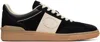 Valentino Upvillage Logo Sneakers Round Toe Rubber In Black