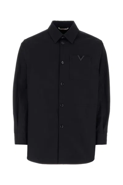 VALENTINO BLACK V LOGO SHIRT