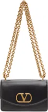 Valentino Borsa A Spalla Small In 0no Nero