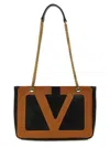 Valentino Viva Superstar Small Tote Bag In Black