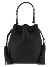 Valentino Garavani Vlogo Signature Shoulder Bag Shoulder Bags Black In Black
