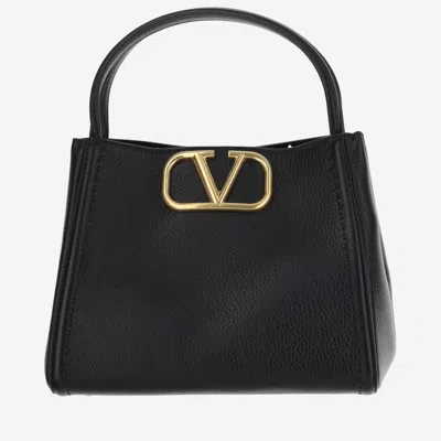 Valentino Garavani Vlogo Signature Cross-body Bag In Black
