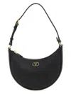 Valentino Black Vlogo Mini Shoulder Bag In Black