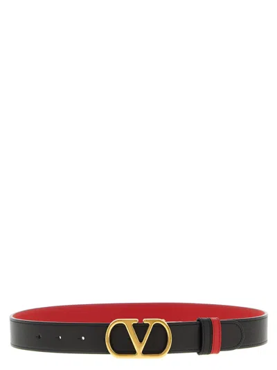 Valentino Garavani Black Vlogo Reversible Belt, 28 Luxury Belts For Women Darveys