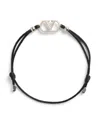 Valentino Garavani Men Vlogo Signature Bracelet In Black