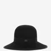 Valentino Garavani Volgo Signature Cap In Lapin In Black