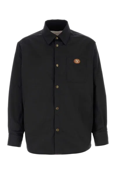 VALENTINO BLACK VLOGO SIGNATURE PATCH